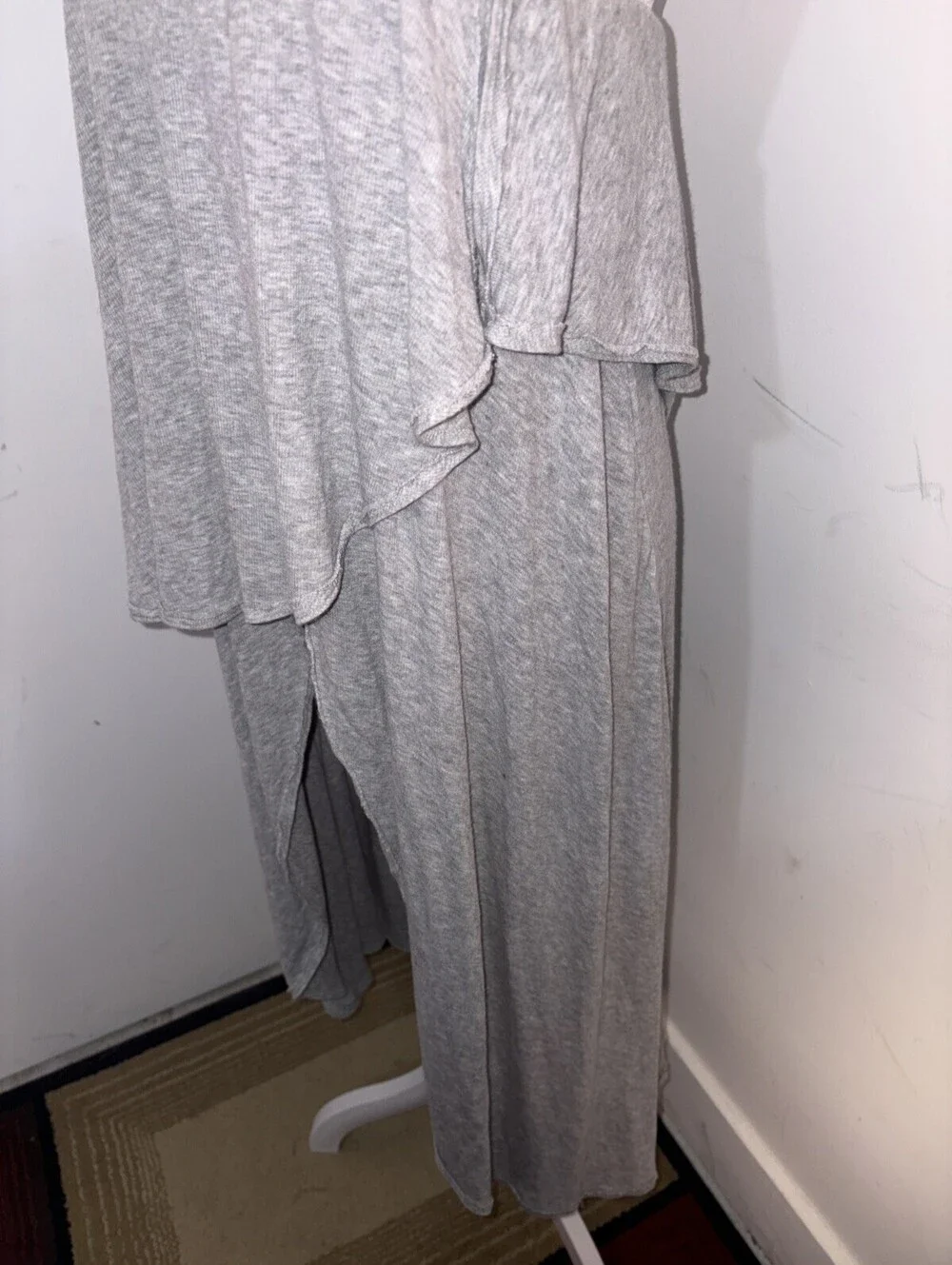 New Free People Layered Wrap Ruffle Maxi Skirt Medium
